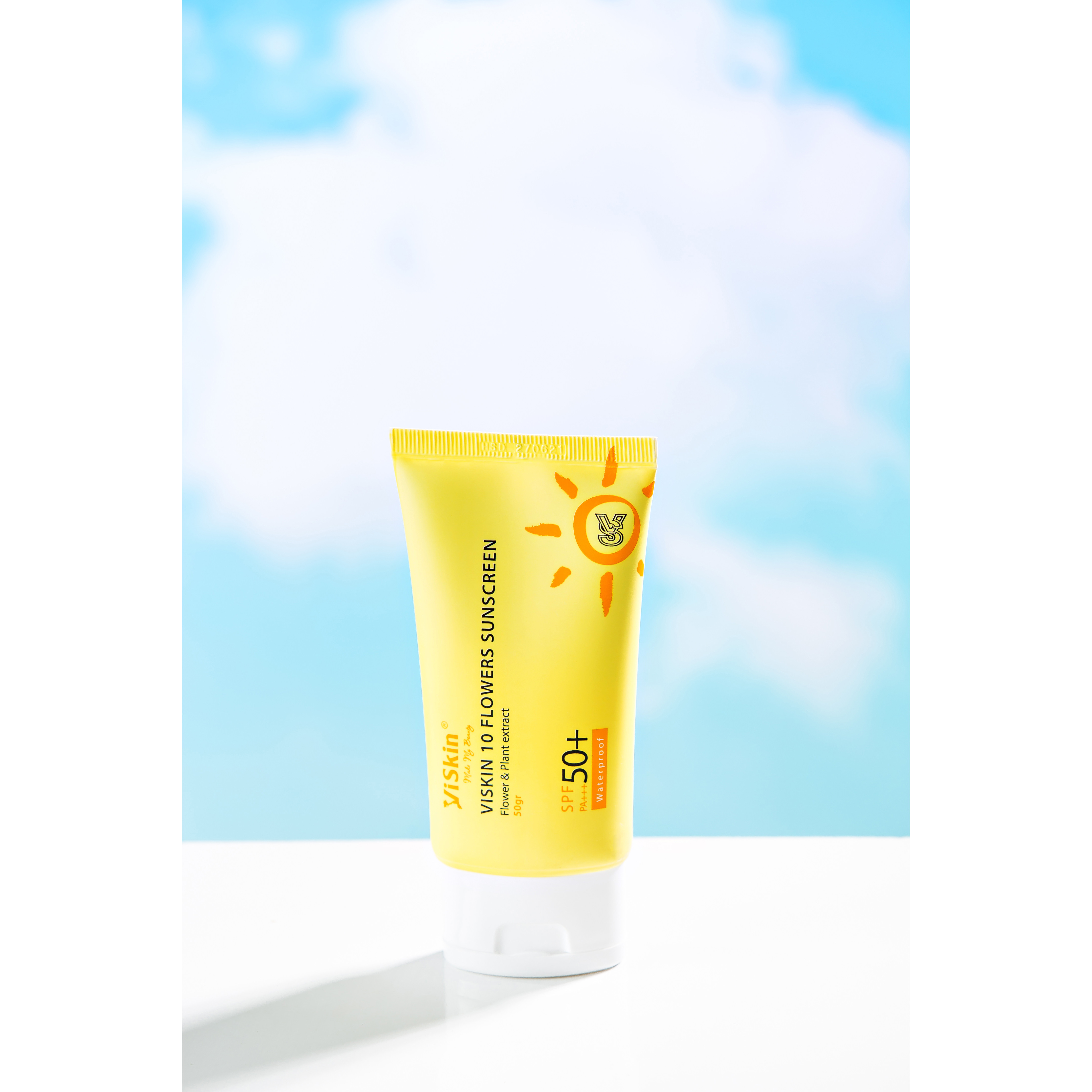 [CHÍNH HÃNG] KEM CHỐNG NẮNG 10 LOÀI HOA VISKIN - VISKIN 10 FLOWERS SUNSCREEN