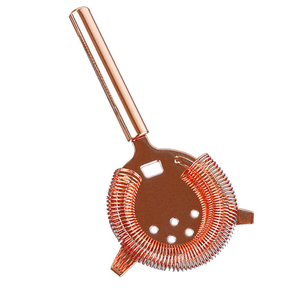 Cocktail Strainer Stainless Steel Strainer Bartenders Bar silvery