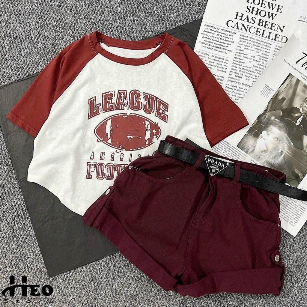 Quần short jean nữ chất bò mềm mại