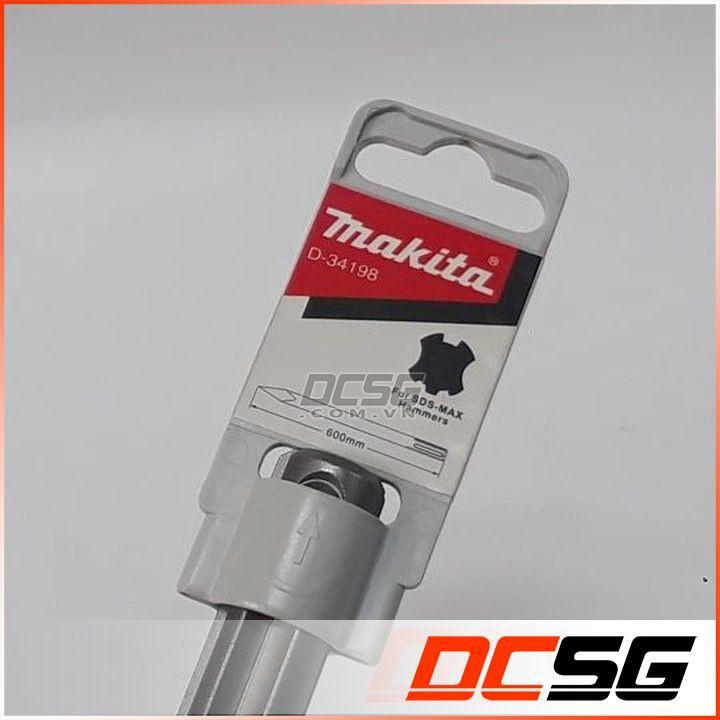 Mũi đục nhọn 600mm chuôi Sds Max Makita D-34198