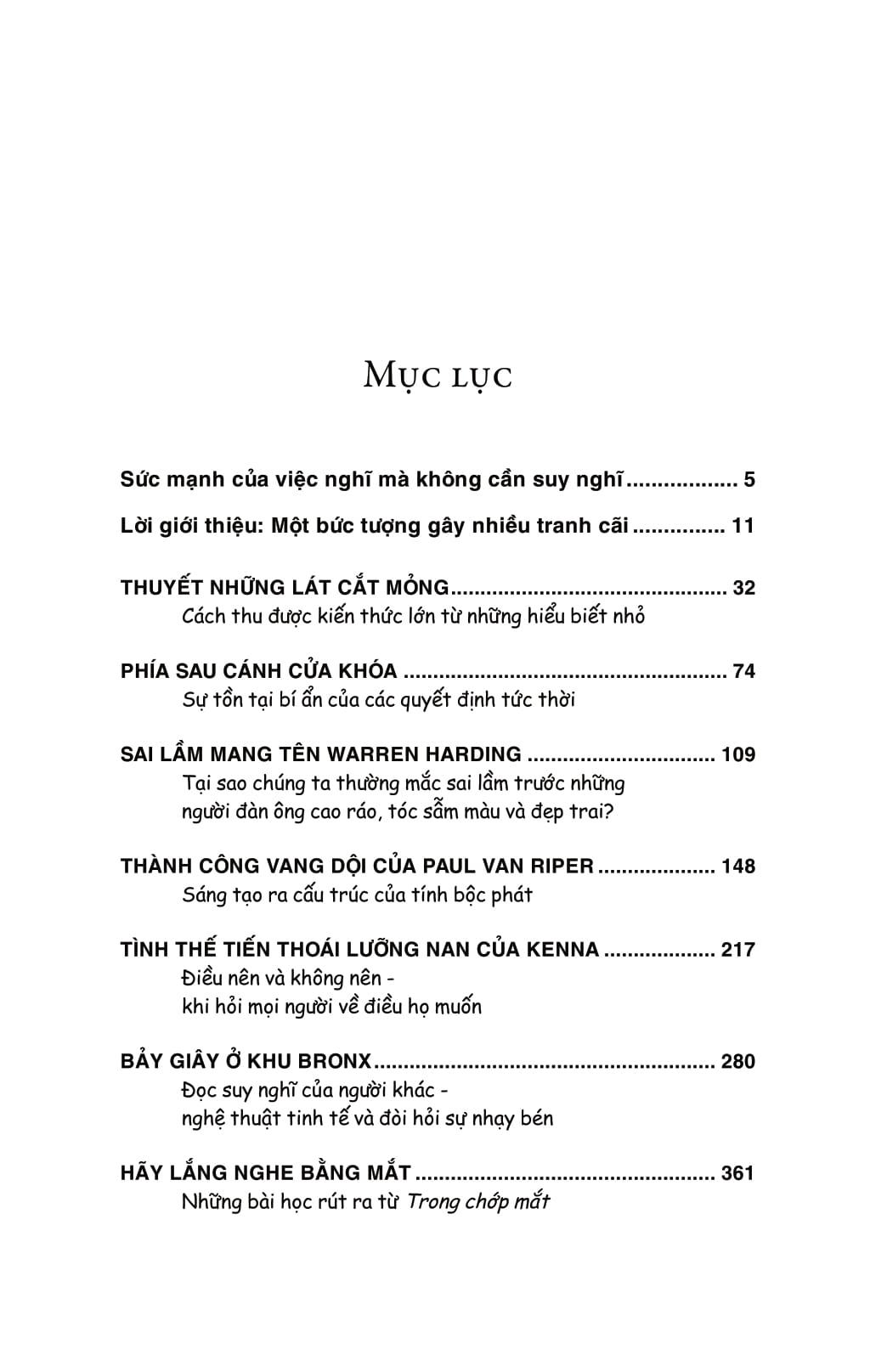 Trong Chớp Mắt - Blink (Tái Bản 2023)