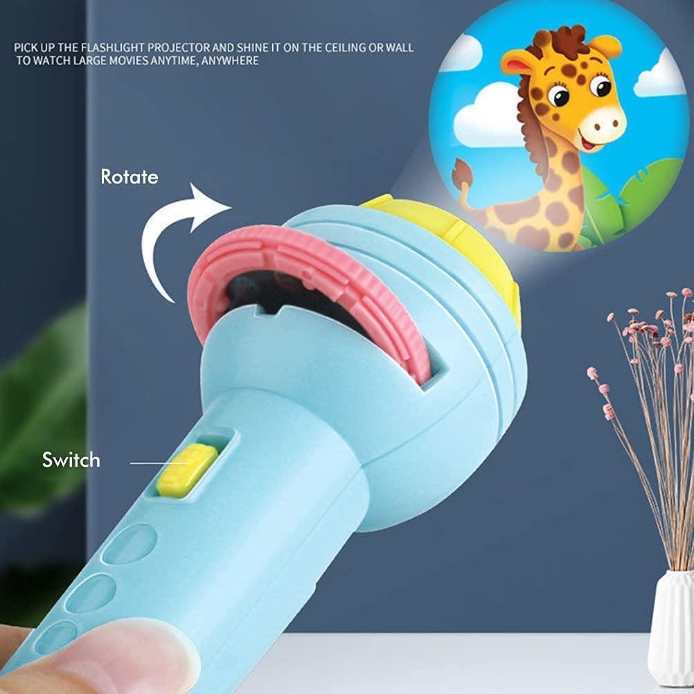 Cái máy chiếu đèn pin, chiếu câu chuyện chiếu sáng đèn pin đồ chơi