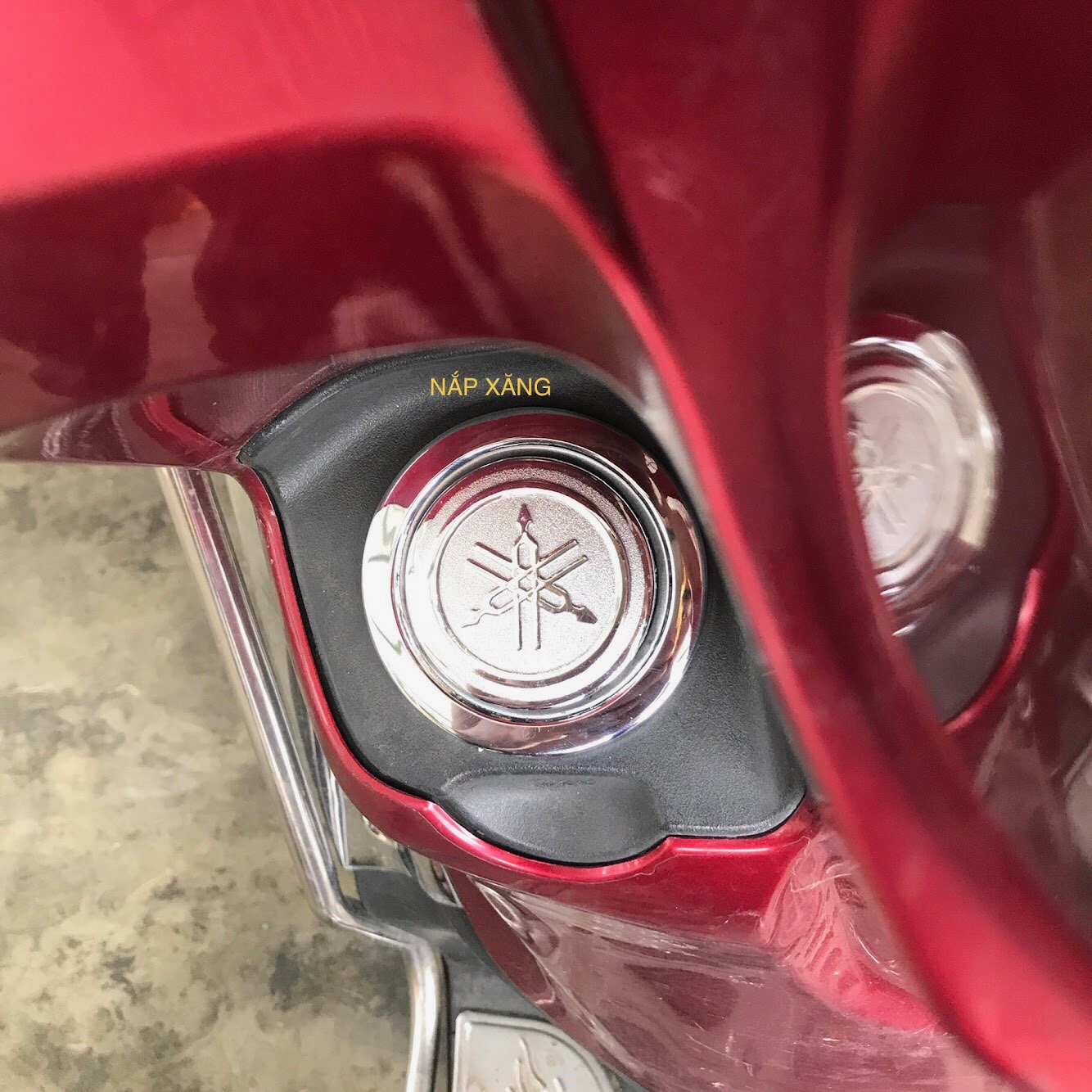 COMBO BỘ ỐP PHỤ KIỆN TRANG TRÍ DÙNG CHO ĐỜI XE YAMAHA GRANDE 2023 2024 CROM