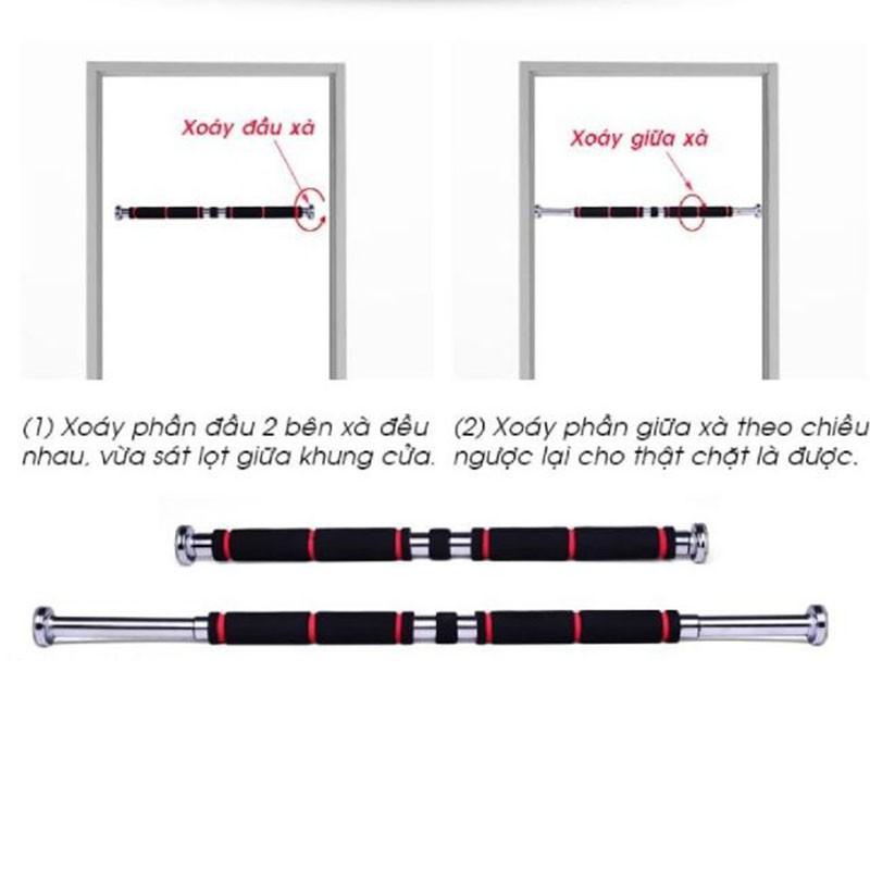 Xà Đơn Gắn Cửa Thông Minh Loại 1 Tăng Chỉnh Tùy Thích