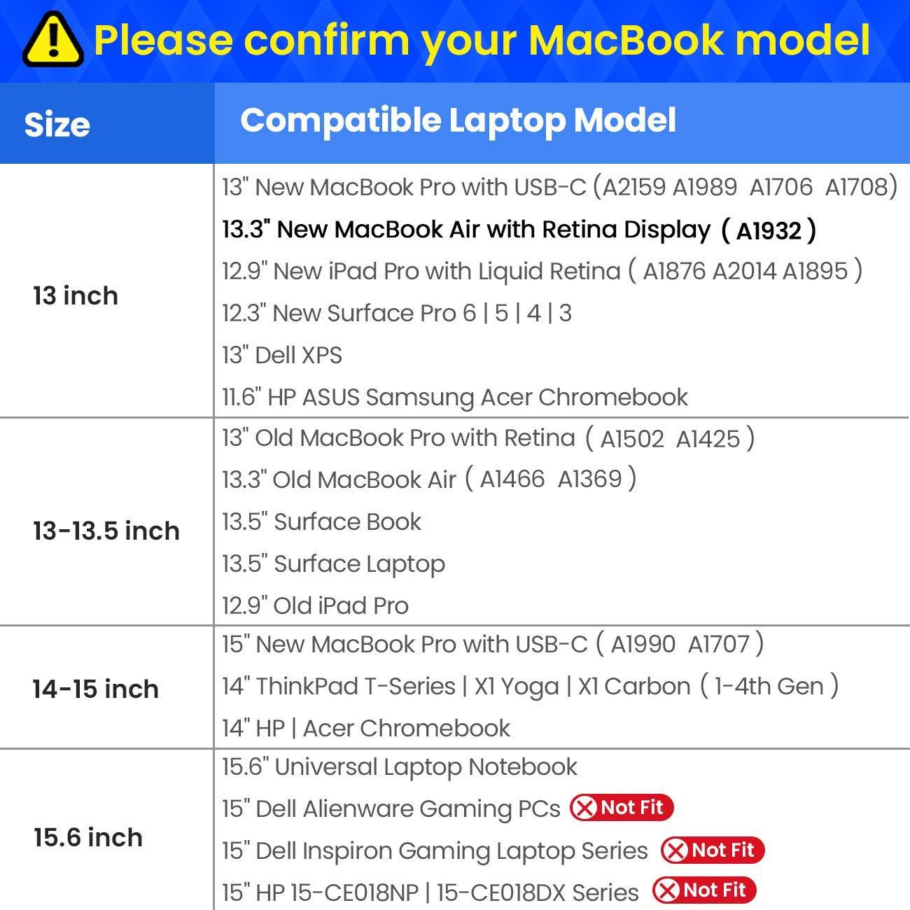 Túi chống sốc TOMTOC Spill-resistant Macbook Pro 13 / 15 / 16 inch - (A22) - Hàng chính hãng