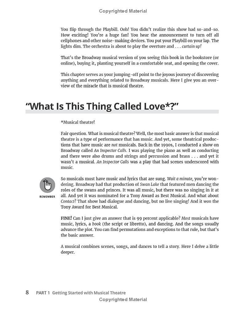 Sách ngoại văn: Musical Theatre For Dummies