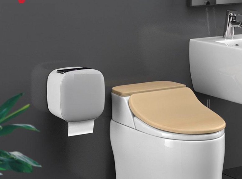 Hộp Đựng Giấy Vệ Sinh Dán Tường, Không Thấm Nước Cho Nhà Vệ Sinh