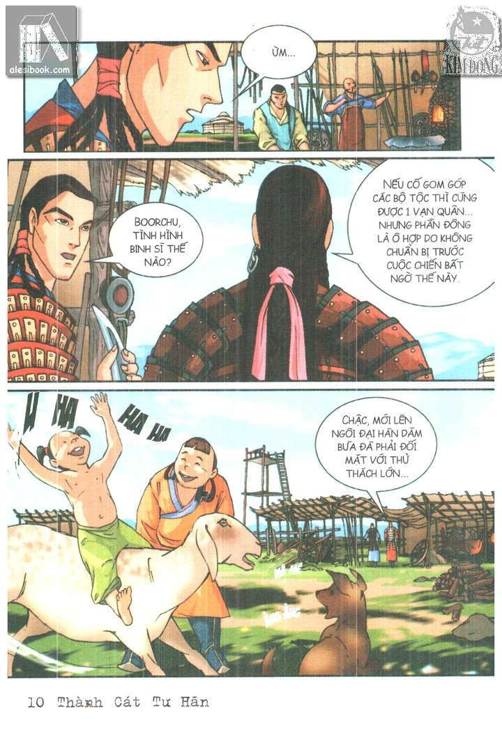 thành cát tư hãn chapter 37 9