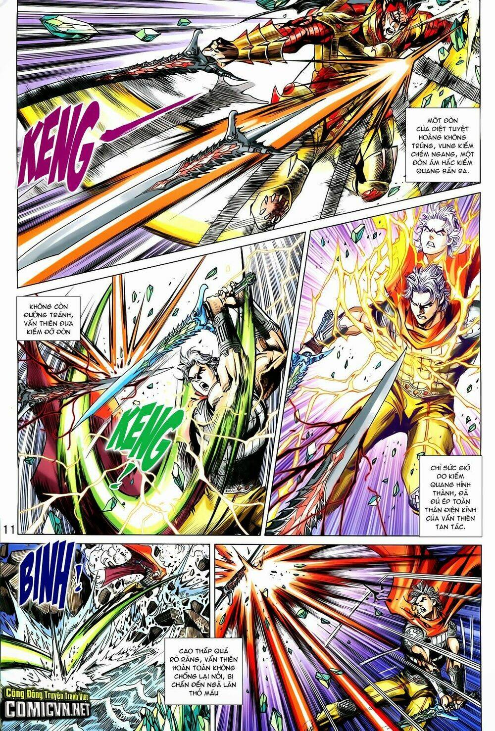 thần binh vấn thiên chapter 36 9