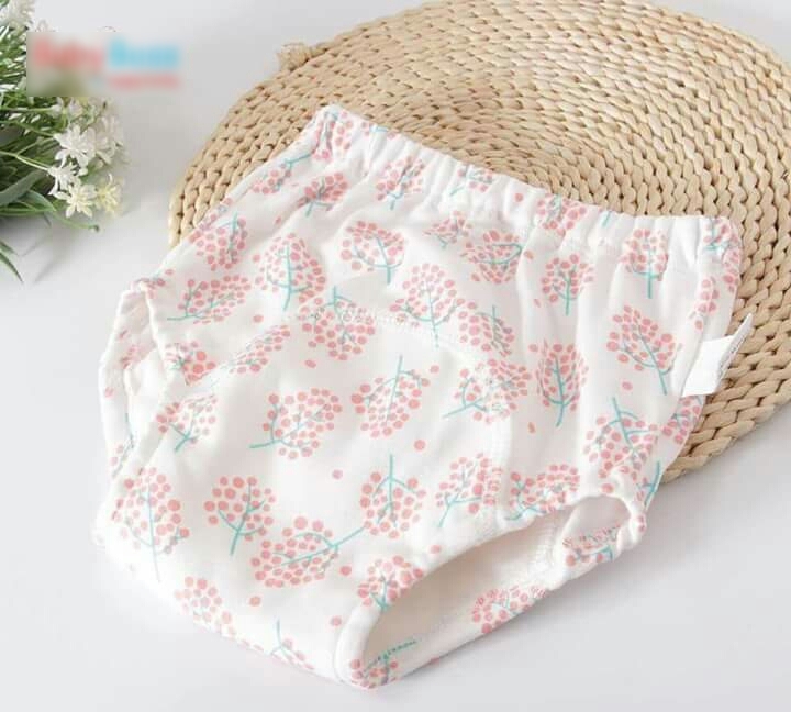 Quần bỏ bỉm cho bé vải cotton siêu thấm