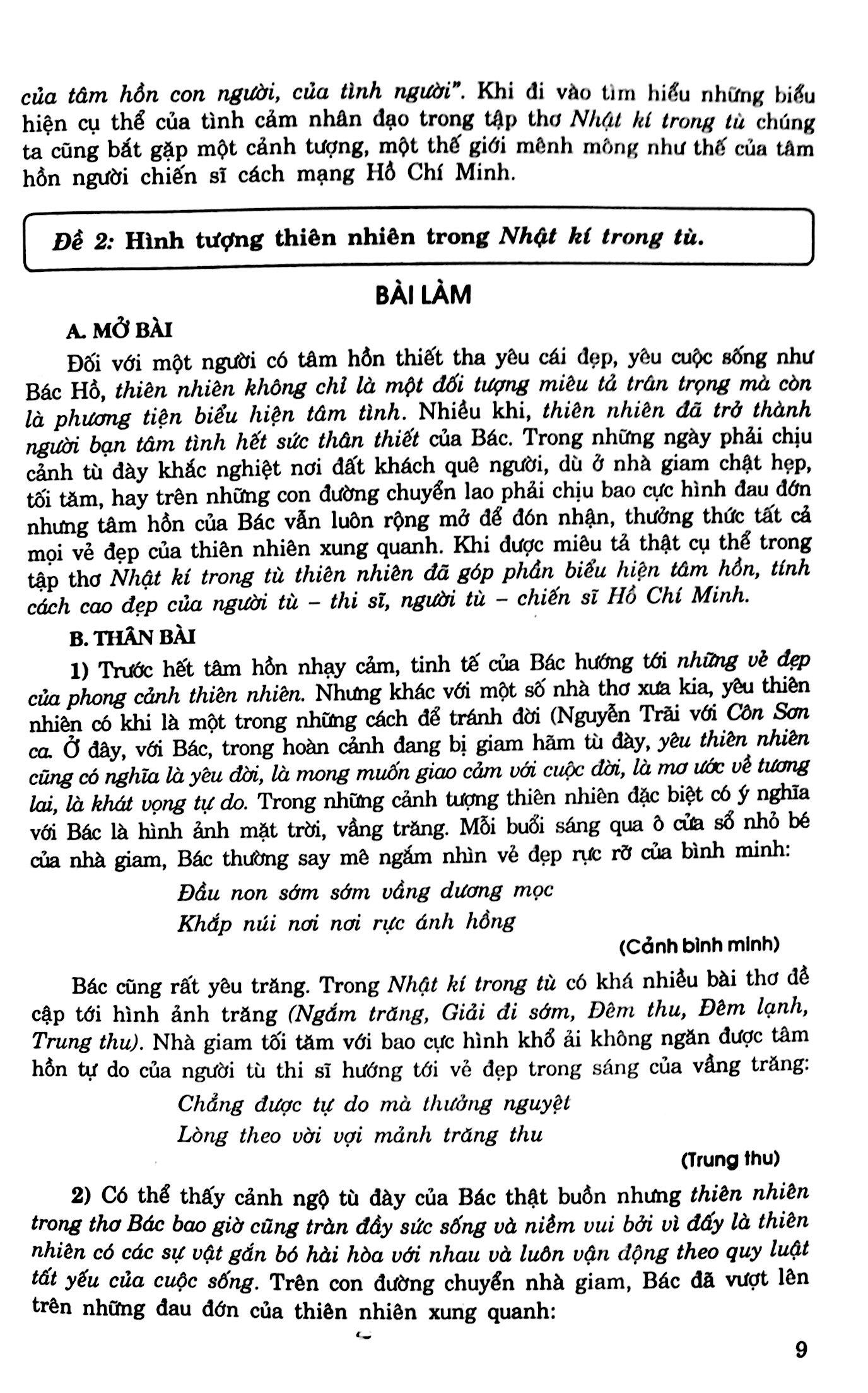 Sách Ôn Tập Luyện Thi THPT Quốc Gia Môn Ngữ Văn Năm 2017