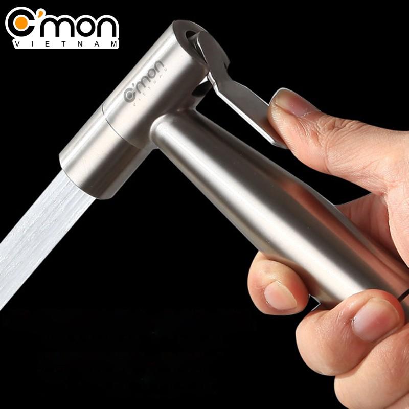 Bộ vòi xịt vệ sinh INOX 304 cao cấp C'MON VX-02-I