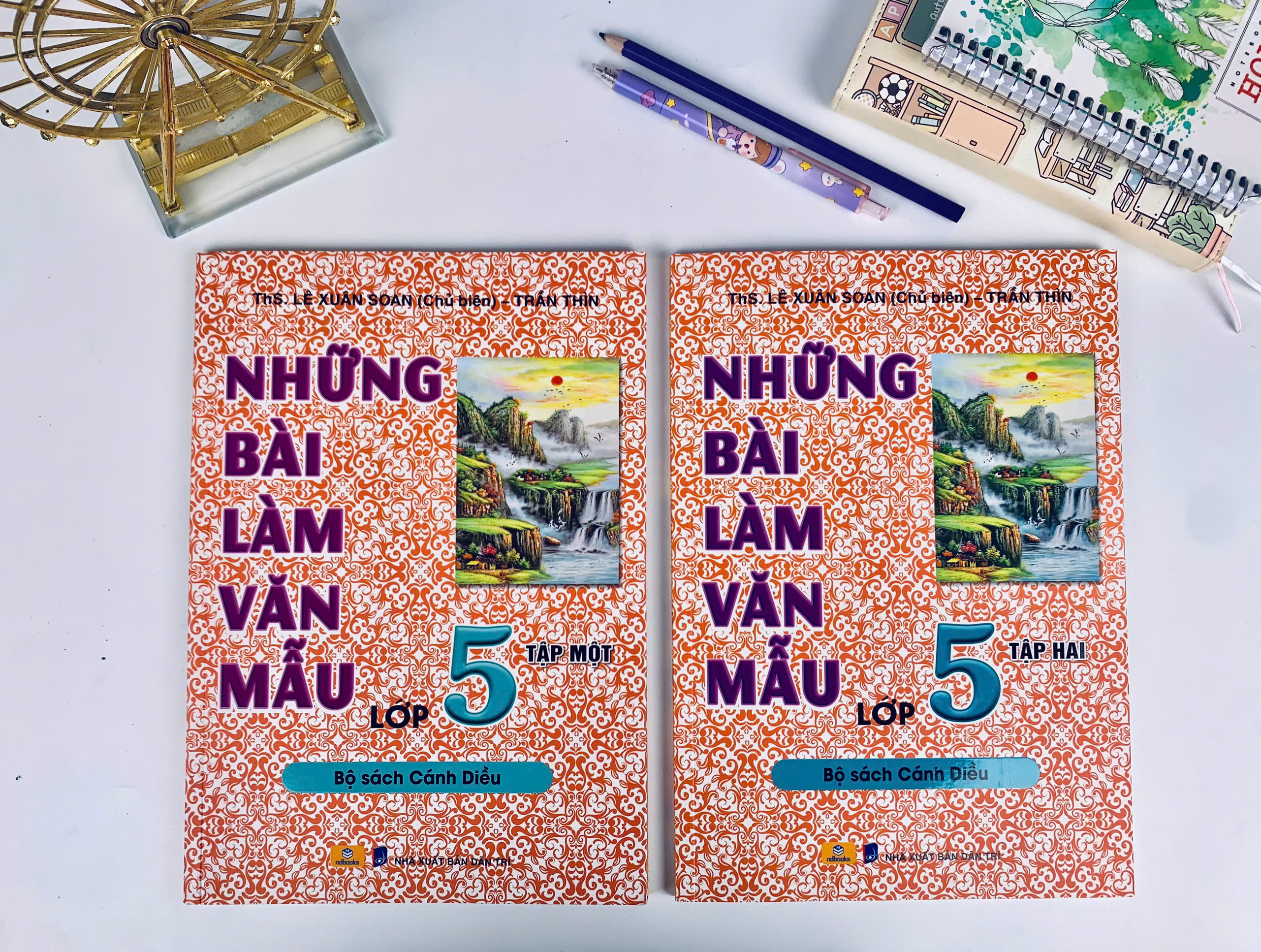 Sách - Những Bài Làm Văn Mẫu Lớp 5 - Cánh Diều - ndbooks