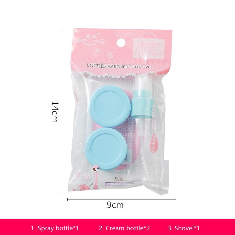 11pcs Travel Bottle Set Leak-Proof Refillable Toiletry Container For Shampoo Spray Bottles Cosmetic Bottles Random Colors Shippe
