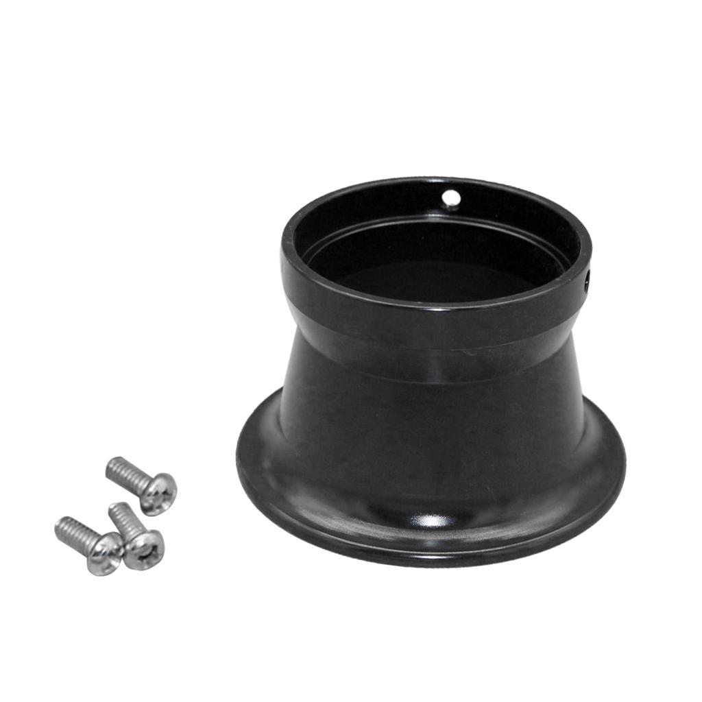 50mm air filter interface cup for 24/26/28 / 30mm motorcycle carburetors black