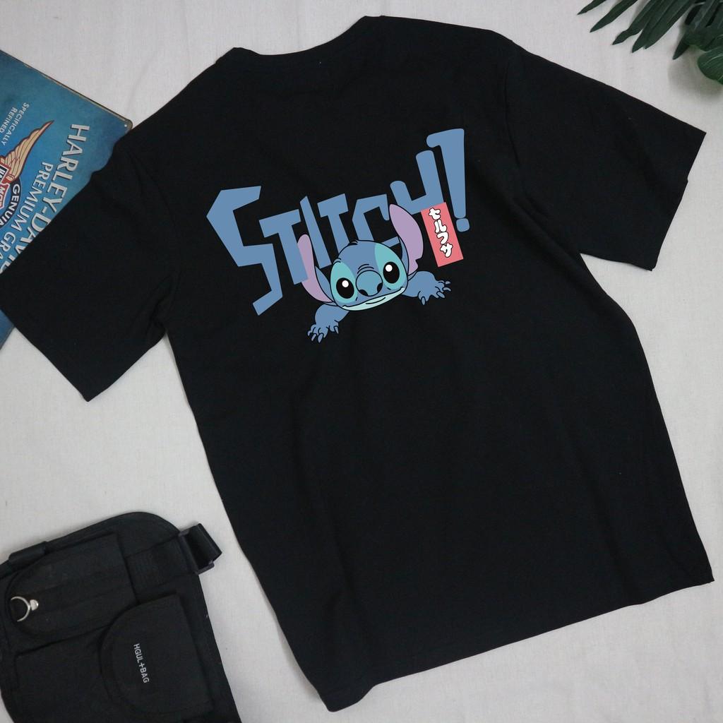 Áo Thun Unisex Form Rộng - Stitch