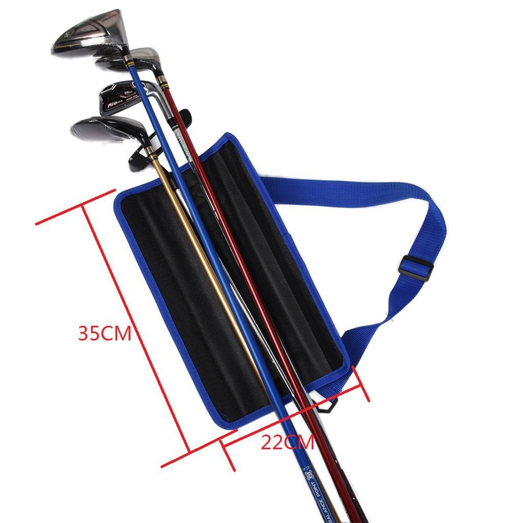 Portable Golf Club Bag for Men Women, Lightweight Driving Range Carrier Course Training Case