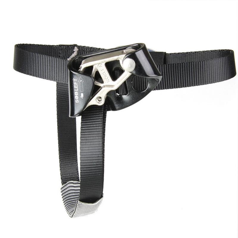 Foot Ascender Left for 8-13mm Outdoor Rock Climbing Riser Safety Anti-slip