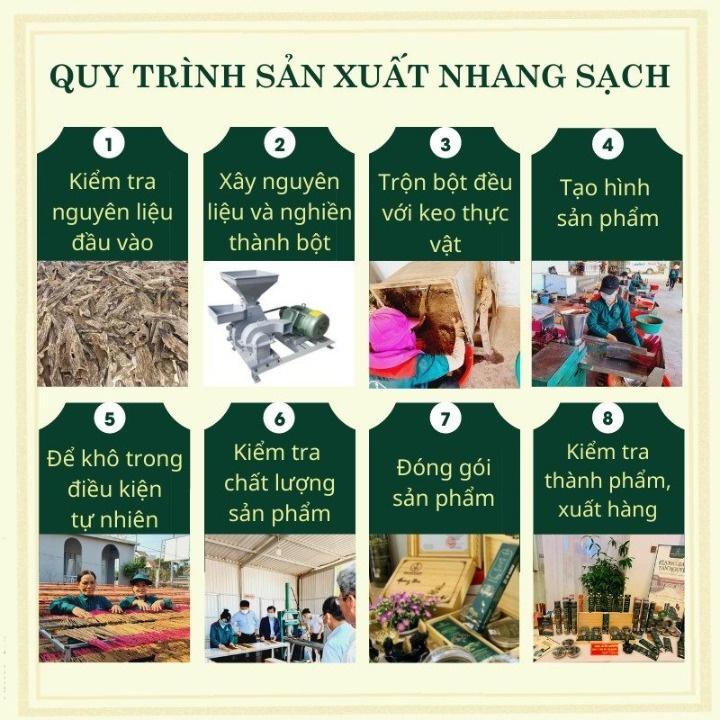 Nhang Quế MỘC MIÊN - SẠCH 100% - Mùi thơm nhẹ nhàng