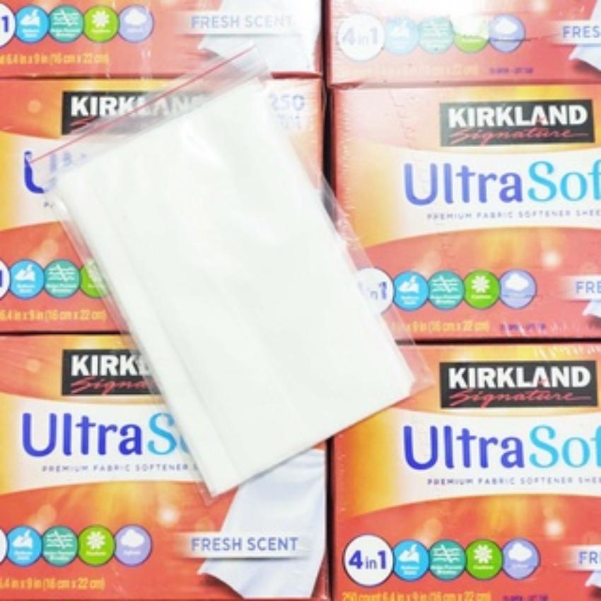 Giấy Thơm Quần Áo Kirkland Ultra Soft Hàng Mỹ Hộp 250 tờ - Giúp Mềm Vải và Khử Mùi Ẩm Mốc Famacoco