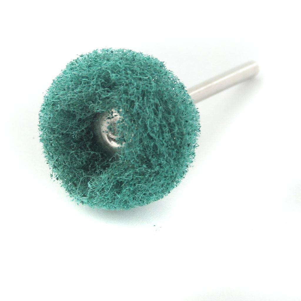 20pcs Fiber Abrasive Buffing Pad Polishing Brush Wheel for Rotary Tool Kits