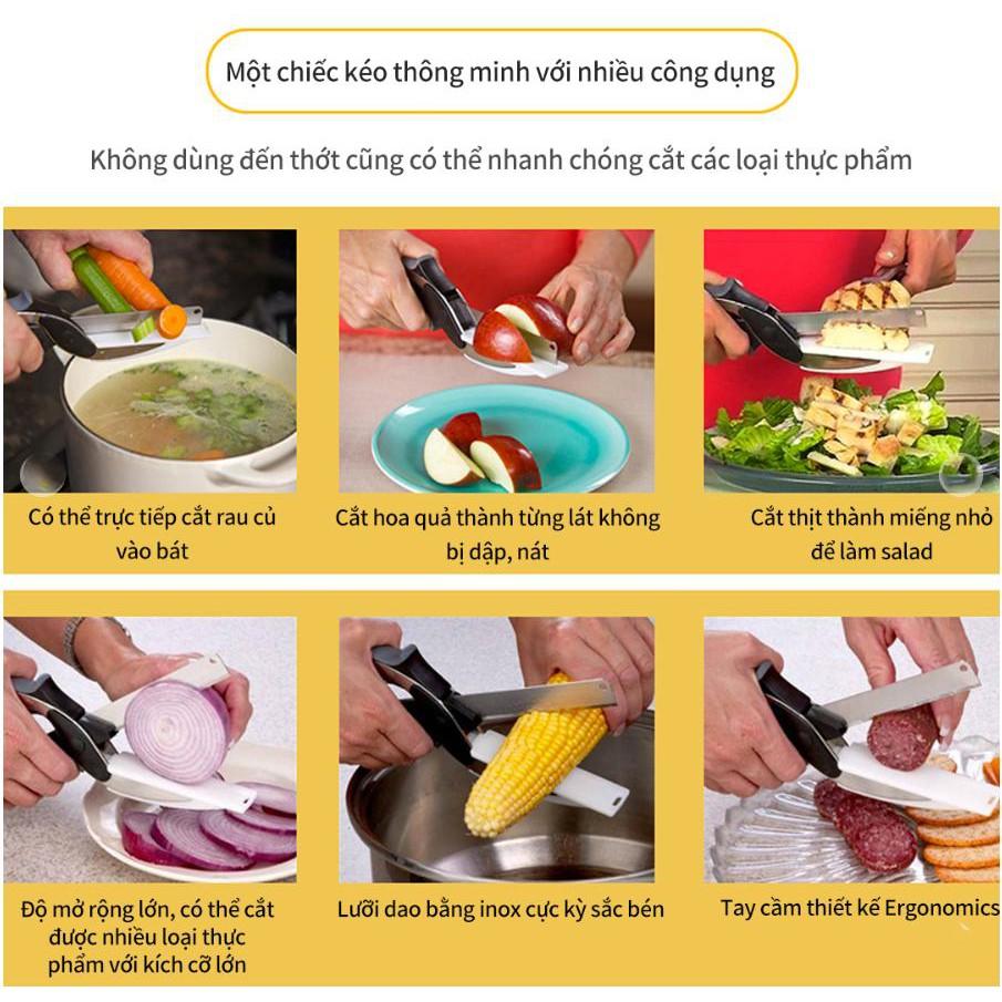 Kéo nhà bếp đa năng, cắt kết hợp làm một, tiện dụng khi đi dã ngoại - Home and Garden