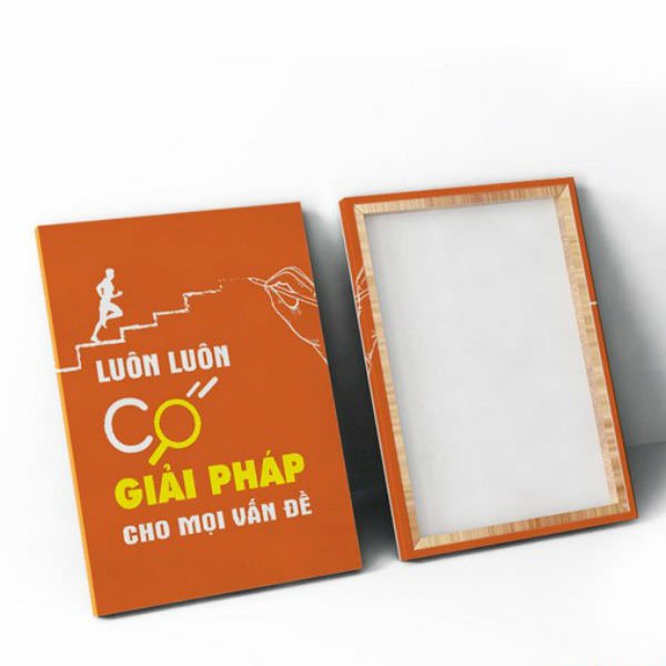 Tranh Tạo Động Lực "Luôn Luôn Có Giải Pháp Cho Mọi Vấn Đề" - W066