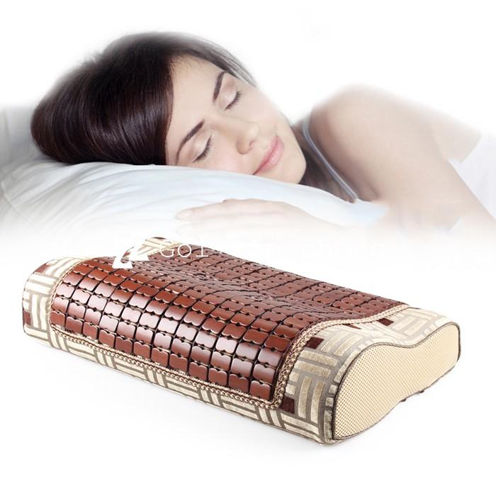 Gối Ngủ Ion Âm Than Tre Hoạt Tính ZURI PILLOW - GDH09 Vỏ Mắt Trúc, Gối Cao Su Non Cho Người Đau Vai Gáy, Khó Ngủ