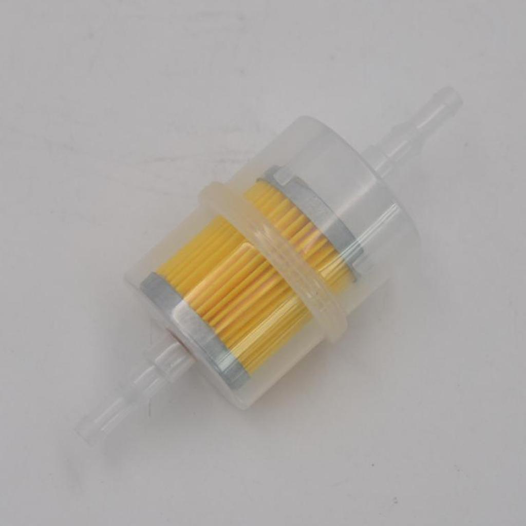 1/4"/5/16" 6mm/8mm Inline Gas Fuel Filter For Small Engine Lawn Mower Universal