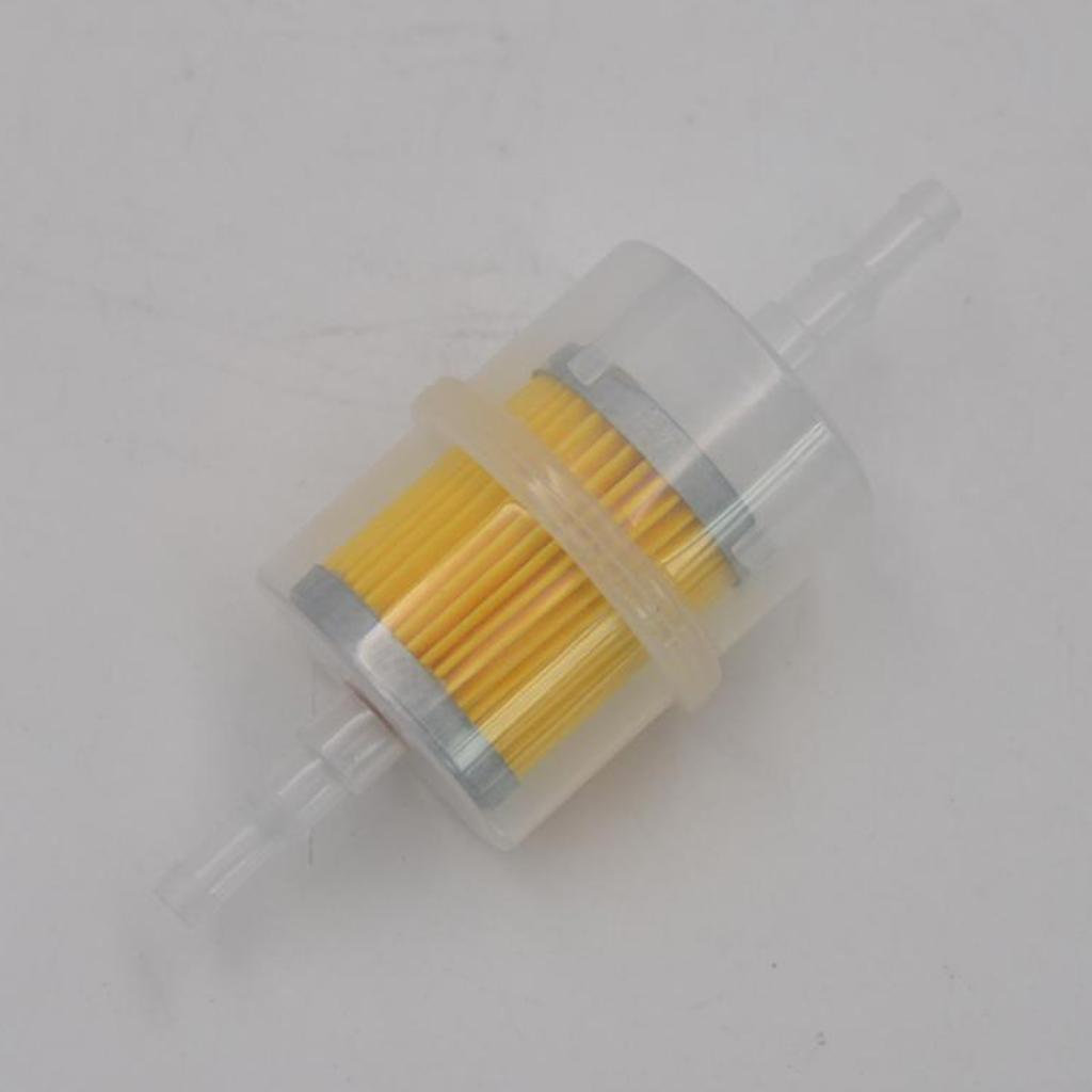 2-4pack 1 Pack Inline Gas Fuel Filter Universal Pipes 6mm/8mm For Small Engine