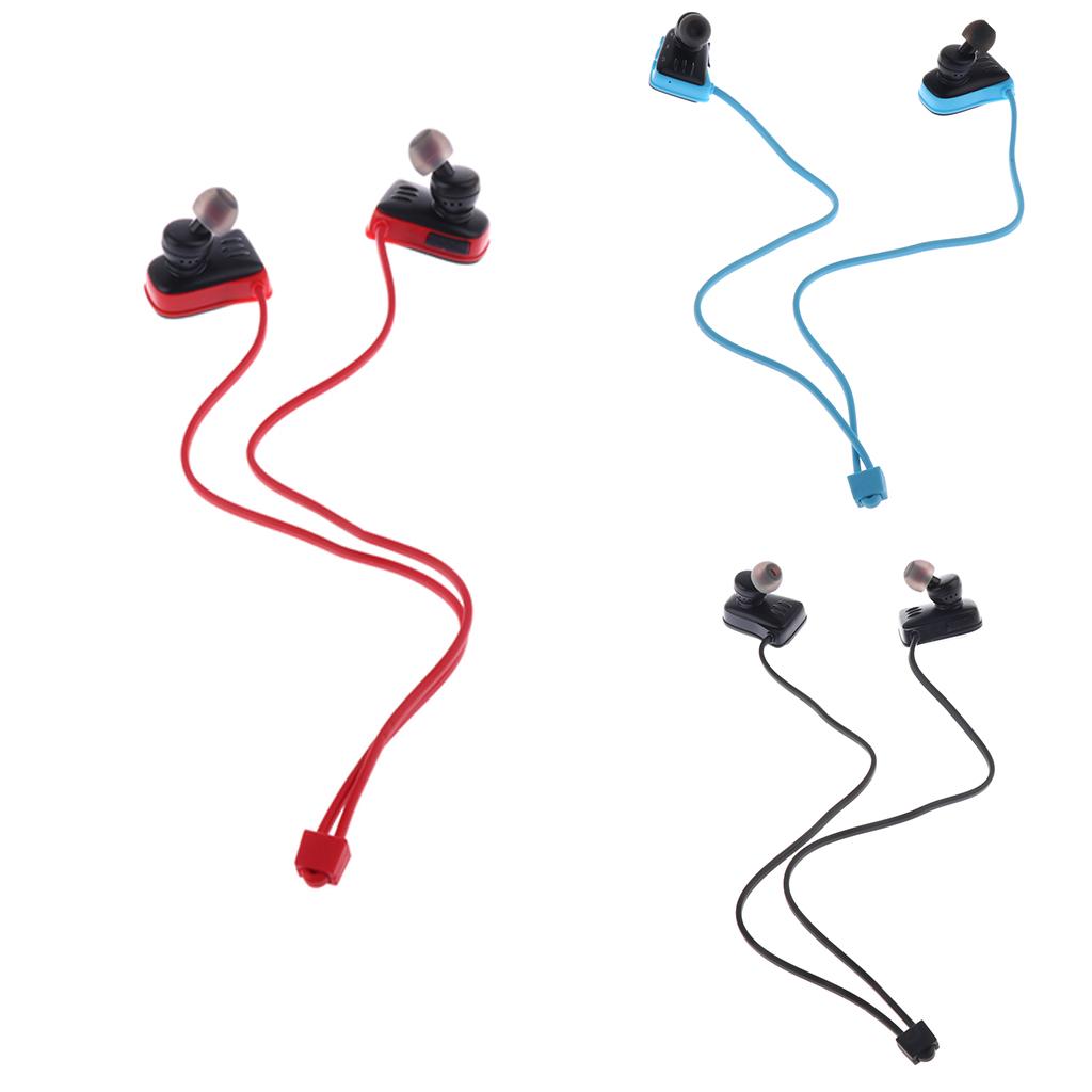 Wireless Bluetooth Earphones Headphones Sport Running w/ Mic Handsfree