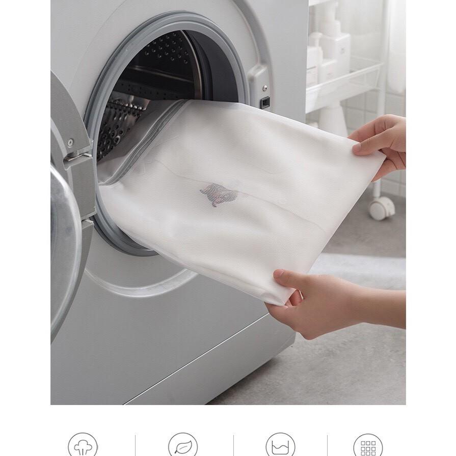 Túi Lưới Giặt Đồ Chăn Ga Màn Quần Áo Đồ Lót