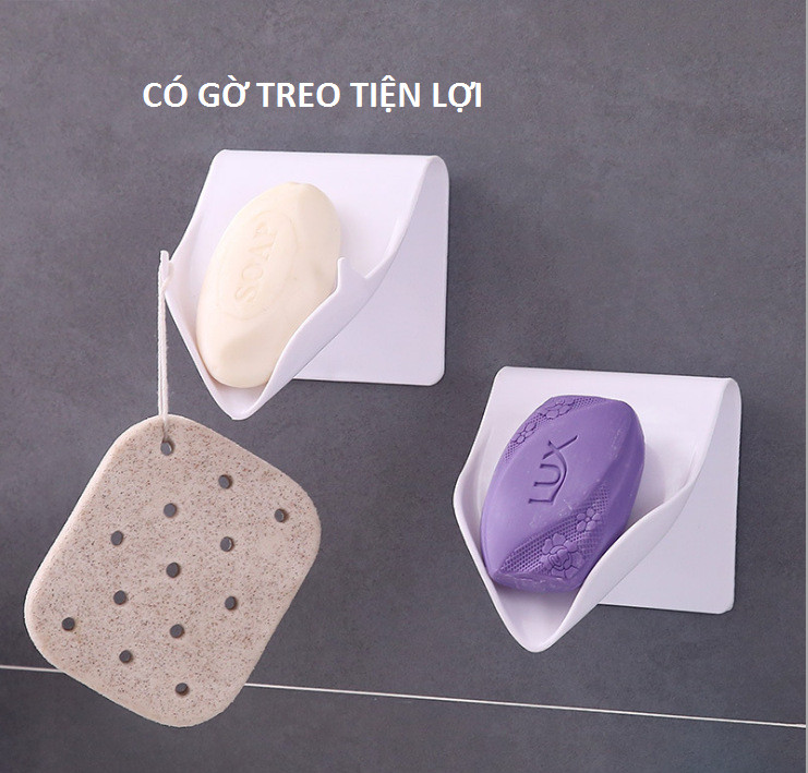 Khay để xà bông, hộp đựng xà phòng gờ tiện dụng