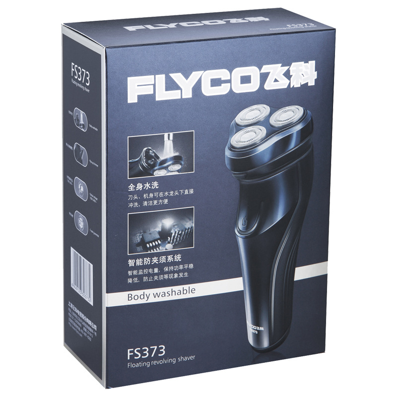 Máy cạo râu 3 lưỡi, chống nước Flyco FS 373