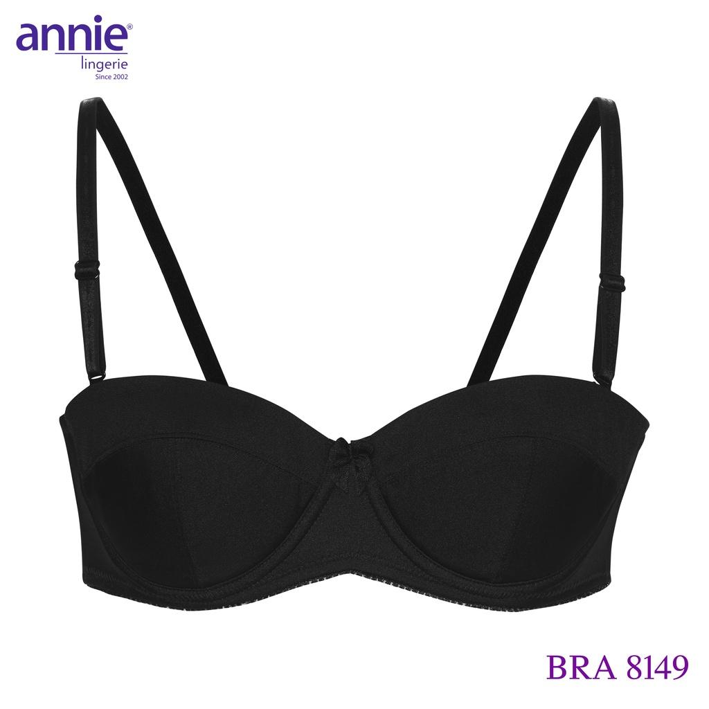 Áo ngực cúp ngang mút mỏng siêu nhẹ annie BRA8149 quyến rũ, có chỗ lắp thêm mút nâng ngực gợi cảm, ôm ngực không hở ngực