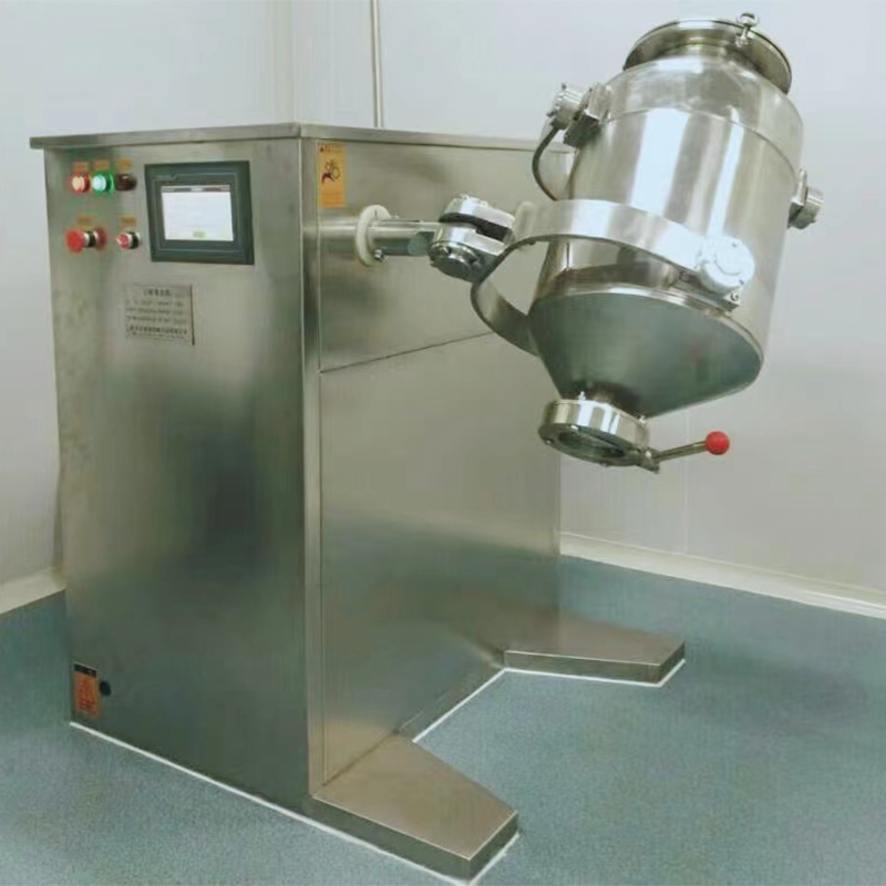Cất cánh Máy trộn chuyển động 3D Máy trộn 3 chiều Khả năng lớn Thép không gỉ mixer
