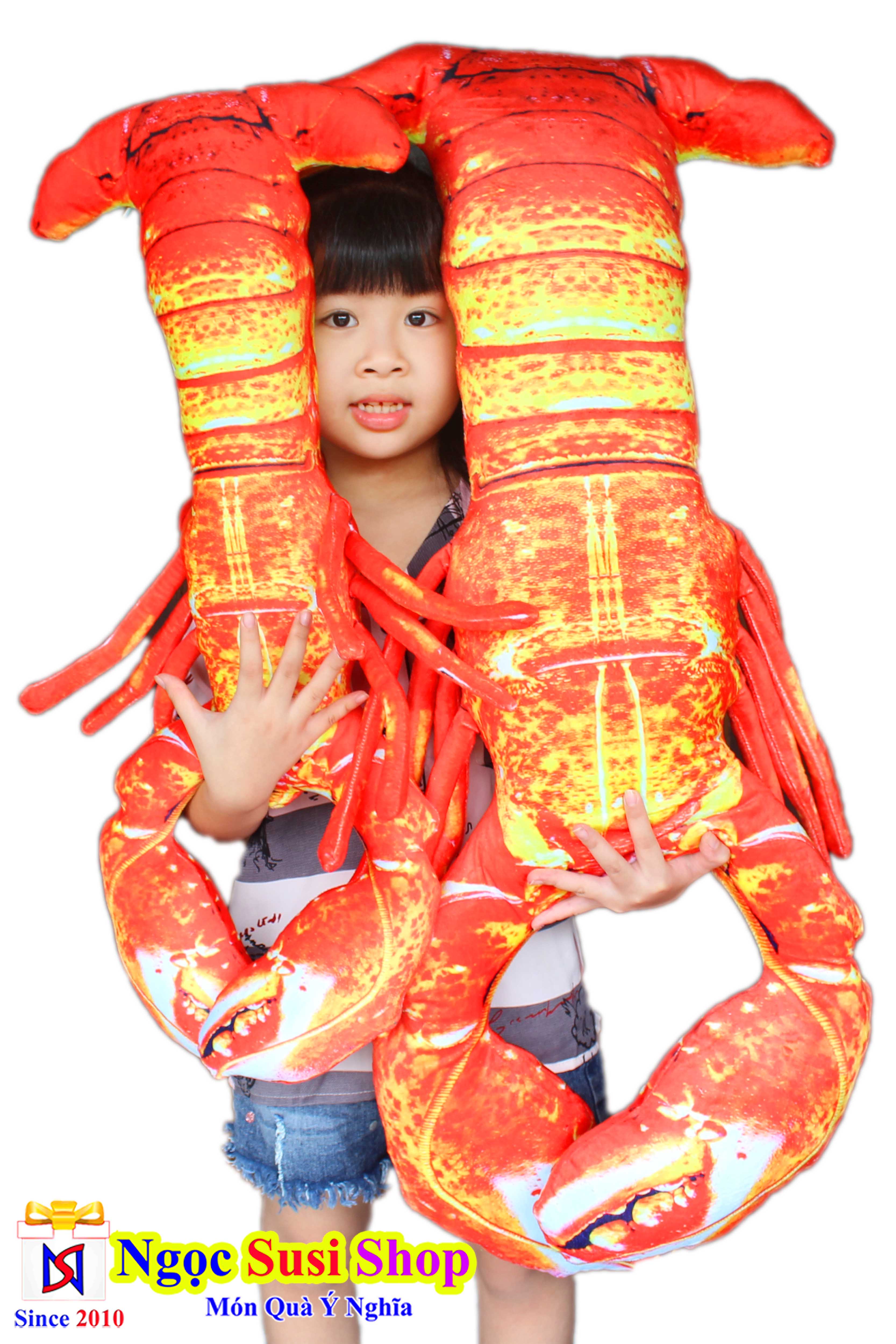 GỐI ÔM TÔM HÙM KHỔNG LỒ