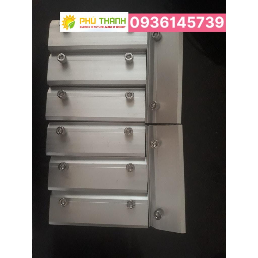 Thanh nối rail nhôm chuyên dụng lắp pin năng lượng mặt trời