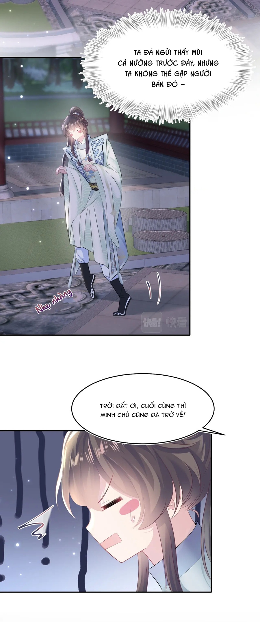 bạch liên hoa tuyệt mĩ dạy học online chapter 97 11