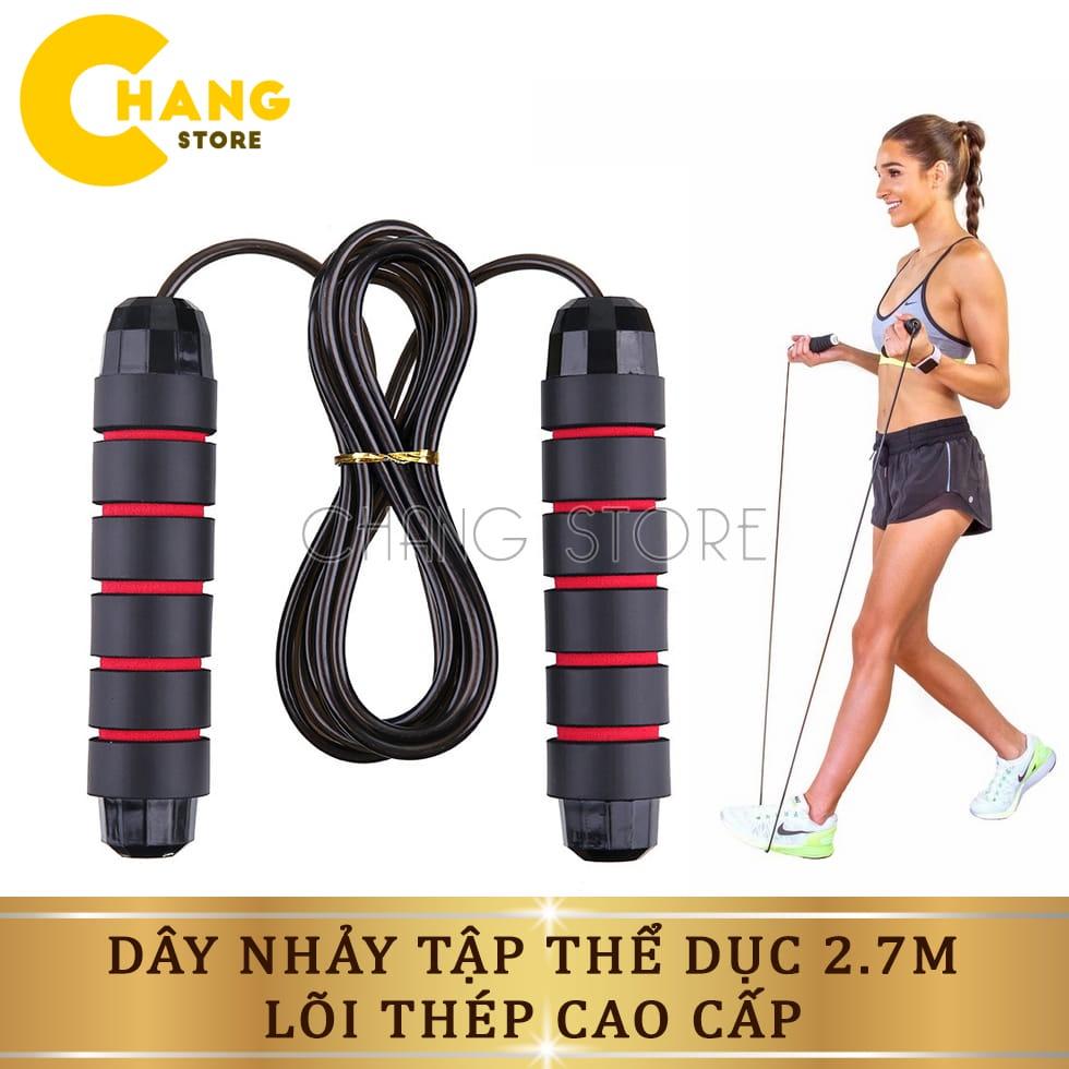 Dây Nhảy Tập Thể Dục, Thể Thao 2,7m Cap Cấp Tay Cầm Chắc Chắn