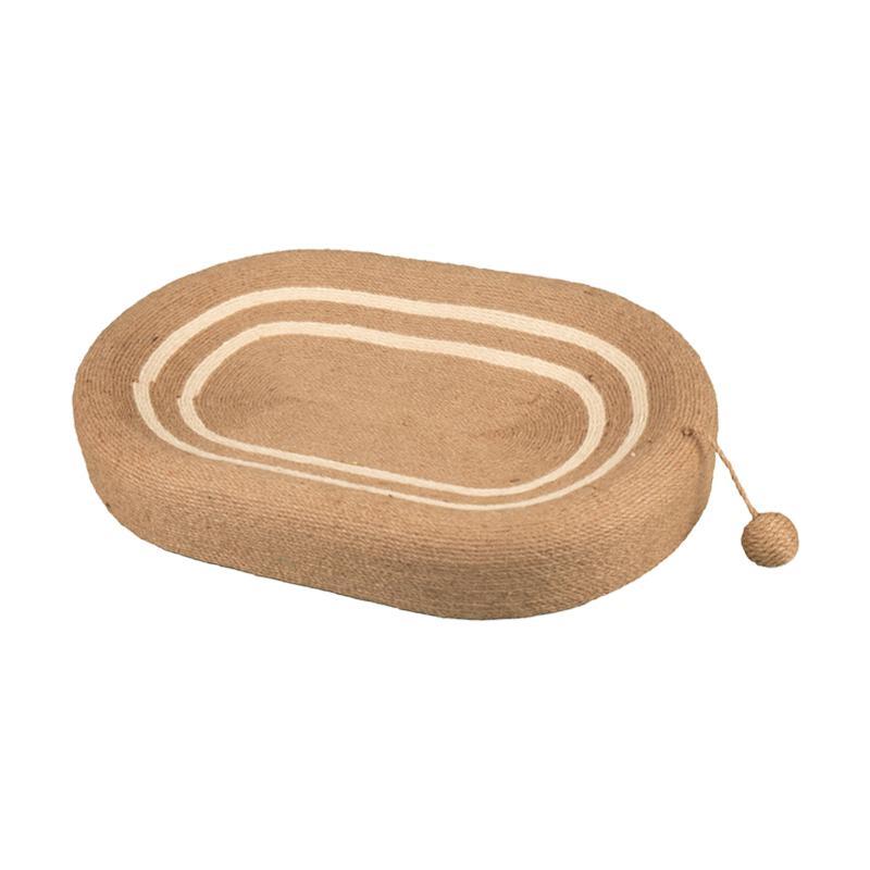 Cat Scratcher Lounge Bed Interactive Toy Ball Scratcher Pad Cat Scratcher Board for Couch Kitty Small Medium Large Cats Sleeping Indoor Cats