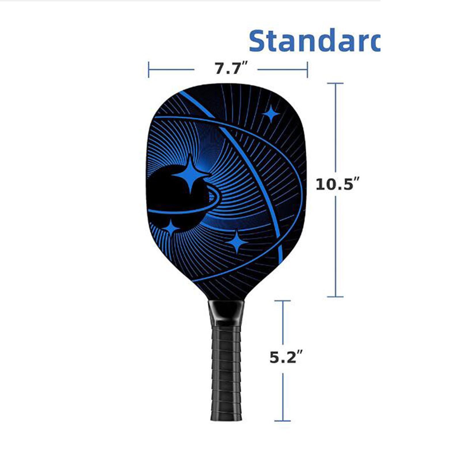 Pickleball Paddle Pickleball Racket Lightweight High End Nonslip Grip Pickle Ball Racquet with Zipper Cover for Advanced Men Women Training