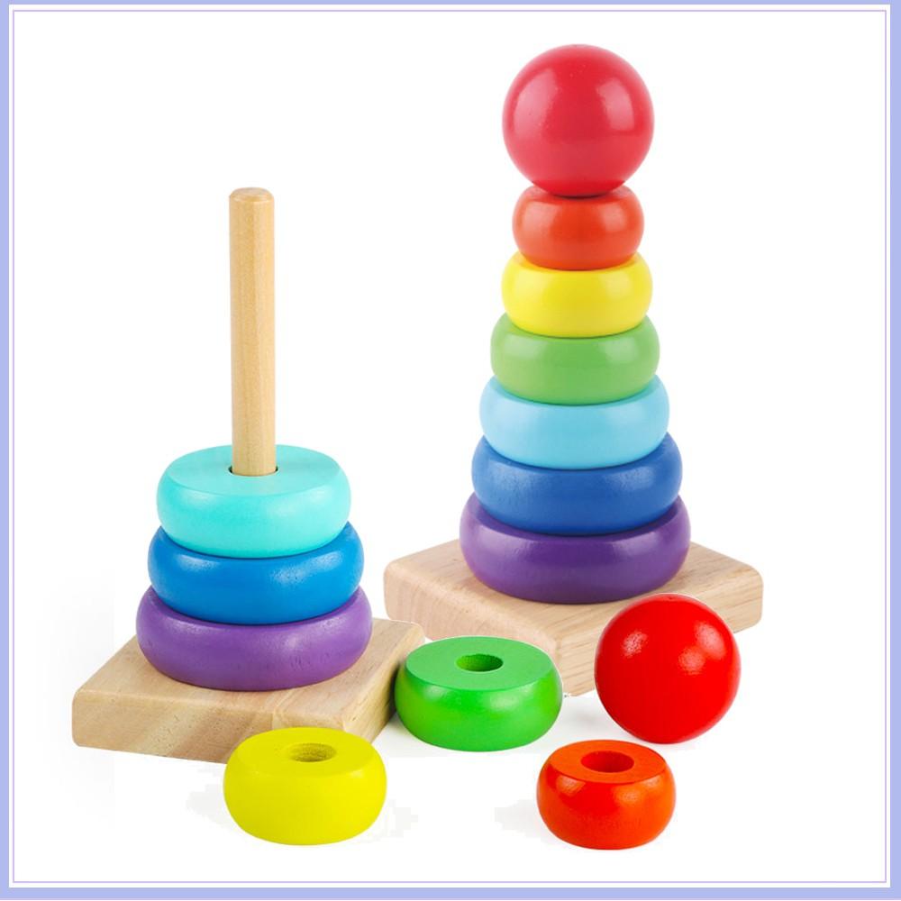 COMBO 4 món đồ chơi gỗ giáo dục cho bé