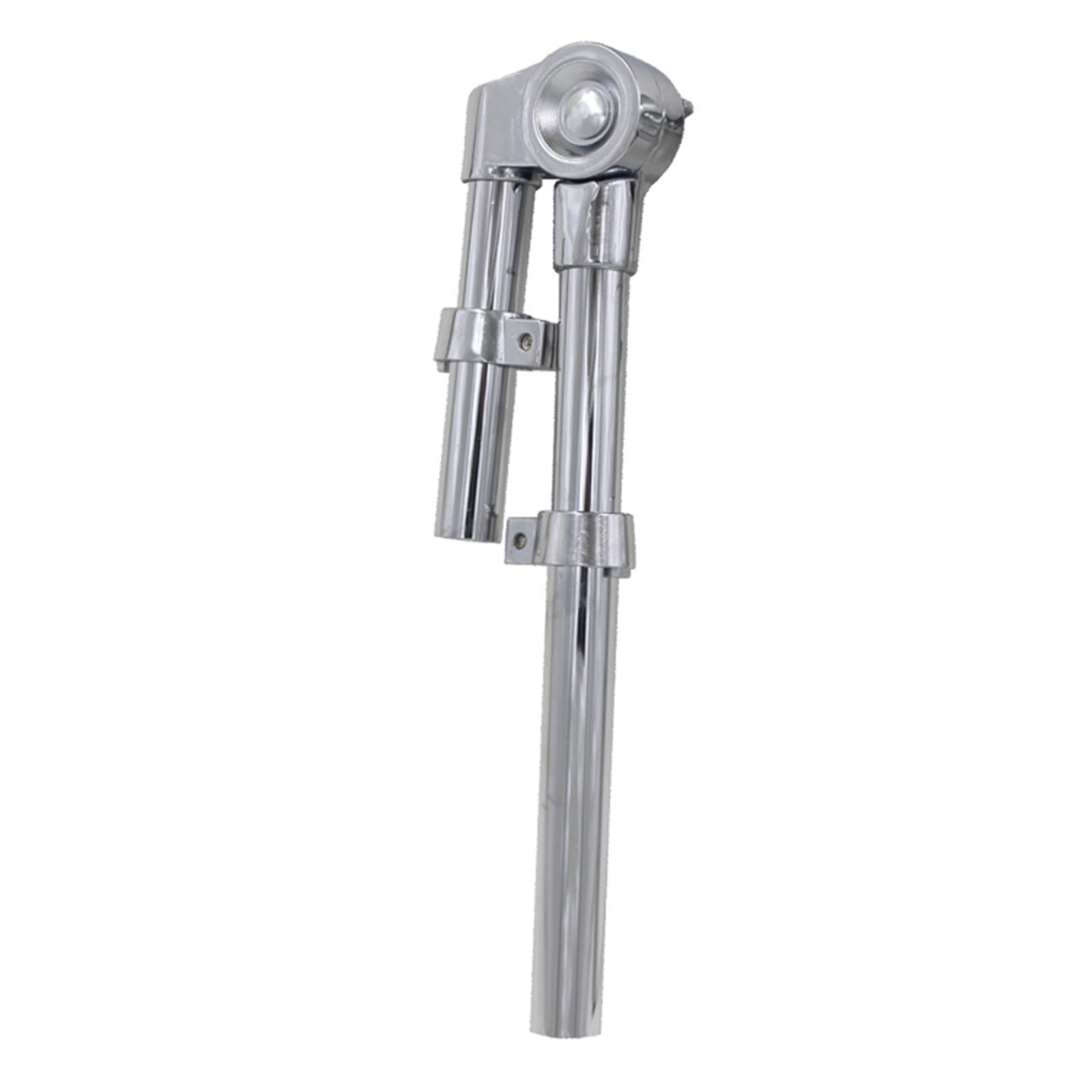 Drum Holder Display Bracket, Tom Drum Mount Stand Hardware, Metal Foldable Tom Holder for Tom Drum, Drummer, Percussion Replacement