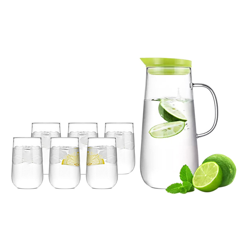 Bộ bình 6 ly thủy tinh Samadoyo Na623 1250ml
