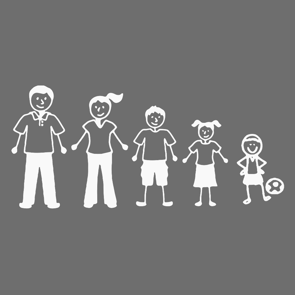 Car family sticker Family_Car_37