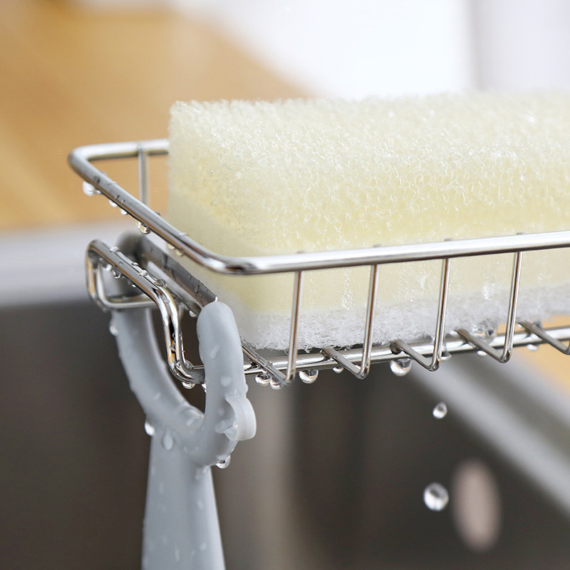 Giá Đựng Đồ Rửa Chén Bát Gắn Vòi Rửa Tiện Lợi
