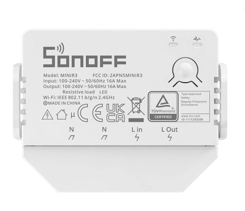 Công tắc điều khiển thông minh wifi Sonoff Mini R3 - Hàng Chính Hãng