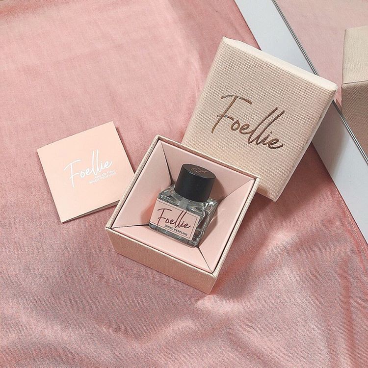 Nước Hoa Vùng Kín Foellie Eau De Fleur Inner Perfume (Màu Hồng) -  hương trái cây dịu ngọt + Tặng Kèm 1 Túi Lưới Rửa Mặt Tạo Bọt