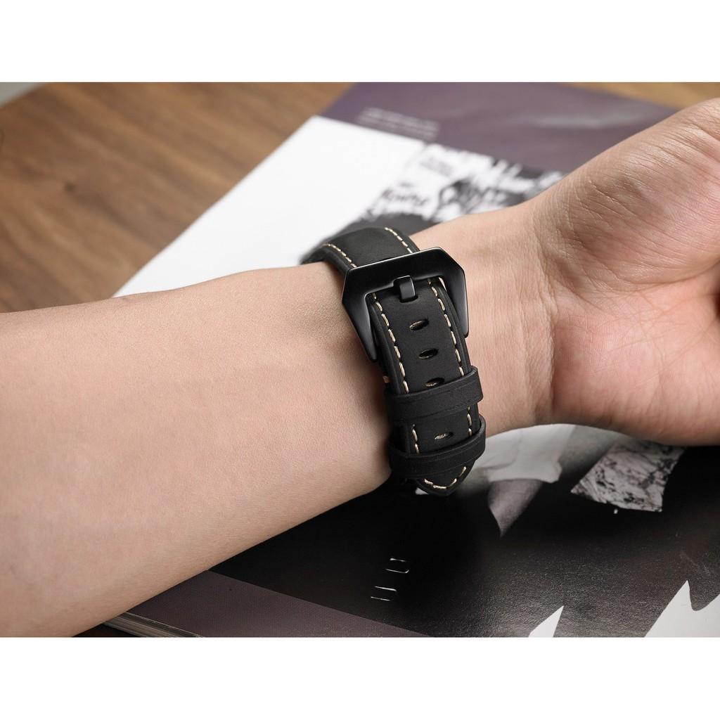 Crazy Horse Genuine Leather Strap Band for Huami Amazfit Stratos Sports Watch 2 2S 3